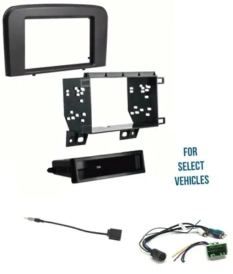 Car Stereo Radio Install Kit Combo For Some 1999 2000 2001- 2006 Volvo S80 W/Amp • $54.95