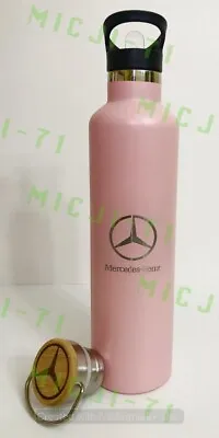 Mercedes Benz Stainless Steel Thermal Mug Tumbler Cup Travel Sport 40oz Two Caps • $44.99