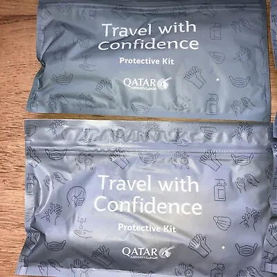 Qatar Travel With Confidence Q Suite Protective Kit X4 Unused Unopened • $2.49