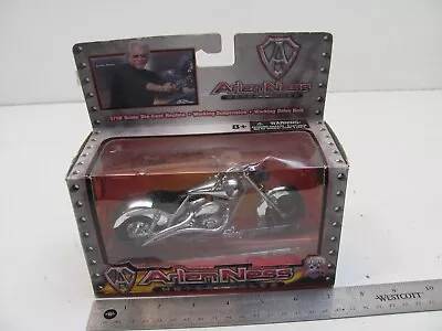 New ARLEN NESS IRON LEGENDS 1:18 Scale Die Cast Replica Custom Motorcycle Silver • $10.71