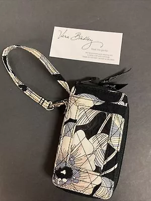 VERA BRADLEY All In One Wristlet Camellia Small Phone Card Cash ID Wallet NWOT • $24.50