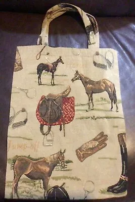 Fox Hunt Hunting Light Canvas Tote Bag • $12.99