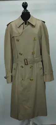 Burberry Double Breasted Trench Coat/Raincoat  Men Size UK 42 In A Very Good Con • $310.83