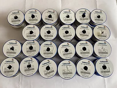 £30 • Buy Cablecraft Easi-lok Cable Markers Numbers 0 To 9,L,P, Type EL1 Black On White.