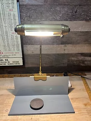 Vintage Metal Gooseneck Clamp On Unique Headboard Organ Light Magnus • $40