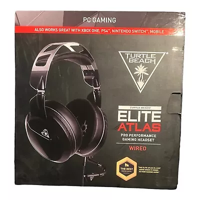 Turtle Beach Elite Atlas Wired Headset For PC Xbox One PS4 Nintendo Switch • $99.95