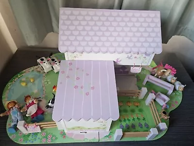 Rosebud Wooden Farm Set - Early Learning Centre (ELC) - Used • £0.99