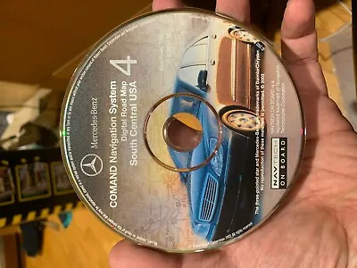 2002 Mercedes COMAND Navigation System CD - South Central USA CD#4 OEM   7/02 • $24.99