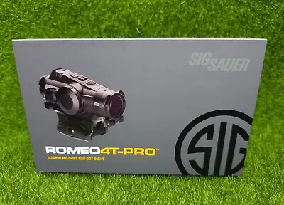 Sig Sauer ROMEO4T-PRO Red Dot Reflex Quad Ballistic Circle Reticle - SOR44101 • $599.99