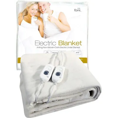 Electric Blanket Heated Under Blanket 3Heat Setings   Single  - Double   - King • £19.92