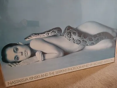 1981 Natassja Kinski And The Serpent By Richard Avedon Poster Board / 24” X 36” • $500