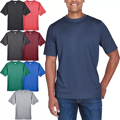 BIG MENS Moisture Wicking T-Shirt Heather Exercise Running Tee XL 2X 3X 4X • $9.95