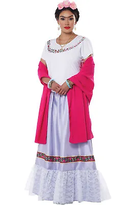 California Costume Mexican Folk Artist Adult Women Outfit 5023/019 Sz Medium • $29.30