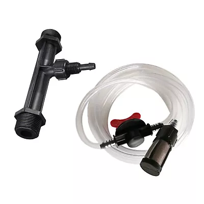 3/4  1/2  Garden Irrigation Device Venturi Fertilizer Injector Switch Water Tube • $15.66