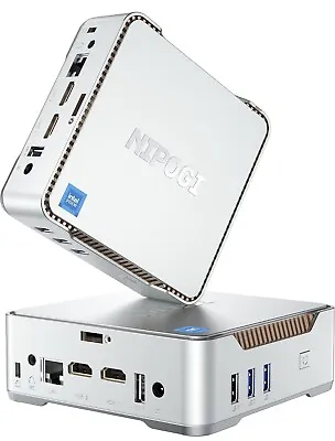 Nipogi GK3 Pro Mini PC Computer Intel 11th Gen 120GB  • £140