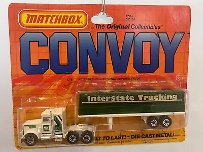 Matchbox Convoy Ace Interstate Trucking CY5 On Blister Pack • $25