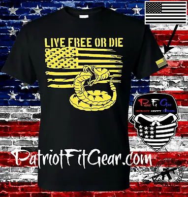 T ShirtLive Free Or DieSnakeGadsdenDont Tread On MeGun Rights2AMolon Labe • $18.95