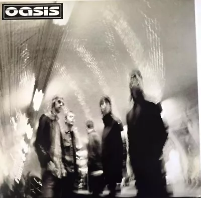 Oasis Original Record Shop Instore Promo Card Size 12  X 12  Ideal For Framing • £12.79