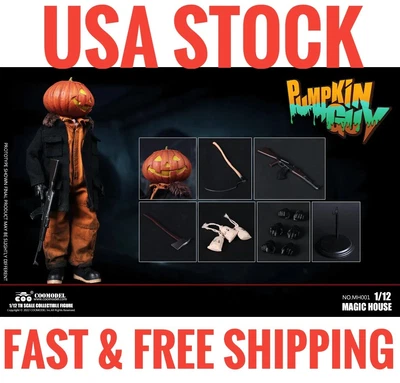 $70.99 • Buy (USA Seller) MH001 - CooModel 1/12 MH Pumpkin Guy Standard Ver. Action Figure
