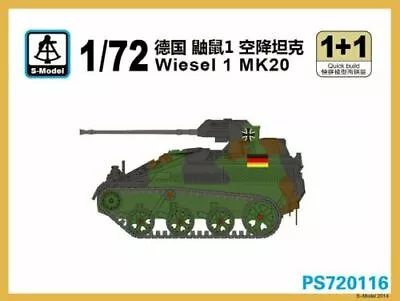 S-Model PS720116 1/72 Wiesel 1 MK20 • $14.53