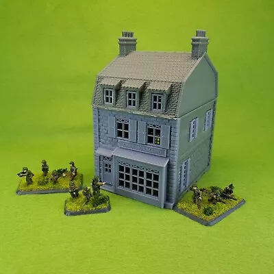 15mm Flames Of War Normandy Street House (Style C) Building For WW2 Wargaming • £20.75