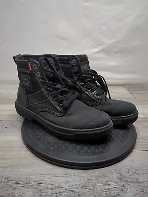 Levi Strauss Men'sBlack Jean Denim Boots Shoes Size 8.5  • $16