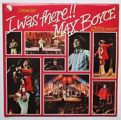 Max Boyce - LP - I Know Cos I Was There ! - EMI MAX 1001  1978  EX/EX • £12