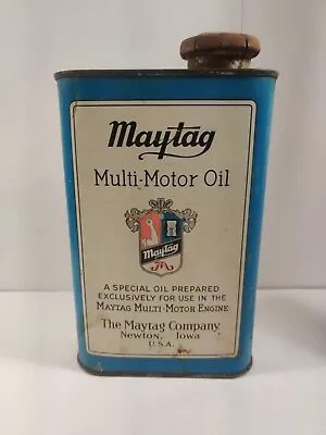 Maytag Multi-Motor Oil Quart Can Original Old Washing Machine Washer Newton Iowa • $31.99