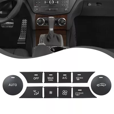 LHD A/C Climate Control Switch Button For Mercedes C GLK C204 W204 D Type • $28.54