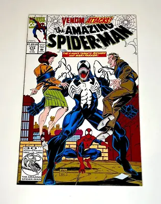 Marvel Comics The Amazing Spider-Man #374 (Feb 1992) Venom Attacks! • $14.99