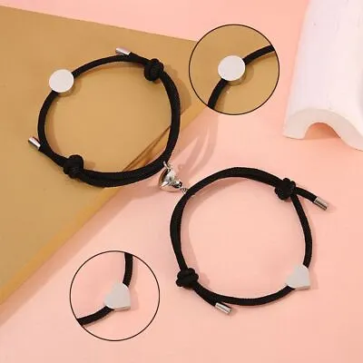 Bracelet Brazalete Gift Adjustable Rope Matching Bracelet Infinite Love Braclet • £4.26