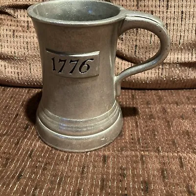 Vintage Aluminum Beer 1776 Pewter Mug Beer Stein Tankard Wilton Bicentennial  • $25