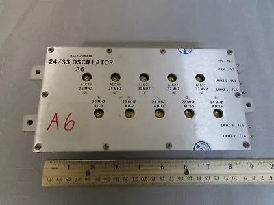 Eaton Aerospace 24/33 Oscillator A6  RF Microwave Module • $49.95