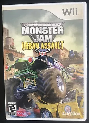Monster Jam: Urban Assault (Nintendo Wii 2008) - Complete Nice Disc Fast Ship! • $16.95