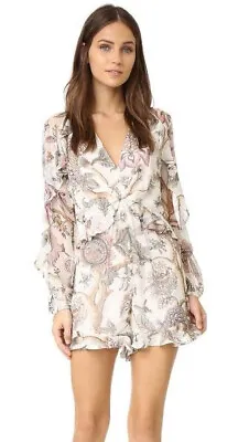 Zimmermann Karmic Flounce Playsuit Size 0 • $199