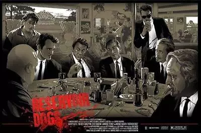 Reservoir Dogs Poster Art Screen Print By Mondo Artist Vance Kelly 24x36 LE • $209.99