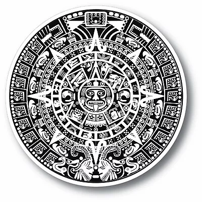 Maya Mayan Calendar Mexico Aztec Gift Idea Car Bumper Vinyl Sticker Decal 3.5  • $3.99