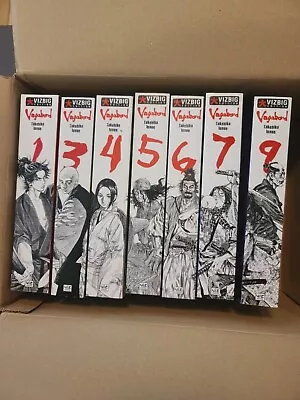 Vagabond Vizbig Manga Volumes 1345679. Partial Set • $150