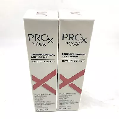 2 ProX By Olay 3D Youth Essence 30ml Dermatological Anti Aging Sealed Nib • $188.39