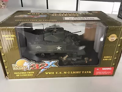 Ultimate Soldier 32X WWII US M-5 Light Tank - Original Box 1/32 Scale • £12.50