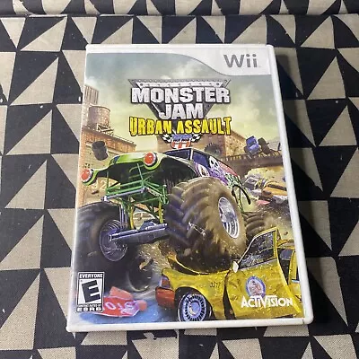 Monster Jam: Urban Assault Nintendo Wii Complete W/ Manual - Tested Working • $6.50