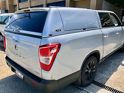 $4500 • Buy FORCE PRO PLUS Canopy For SsangYong Musso XLV (Long Tub) 2018+ Fine Silver #SAF