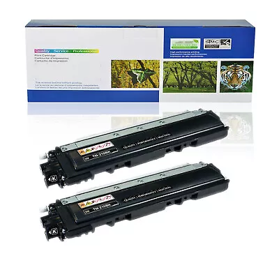 2PK TN210 Black Toner Cartridge For Brother TN210BK MFC-9325CW MFC-9125CN • $27.85