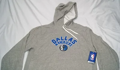 Dallas Mavericks Embroidered Logo Men M Medium Pullover Hoodie 2 Pockets New NWT • $25.99