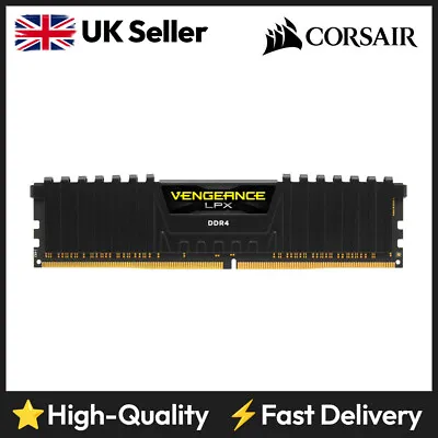 Corsair Vengeance LPX 16GB (1x16GB) 3200MHz 3600MHz RAM DDR4 PC Memory • £36.99