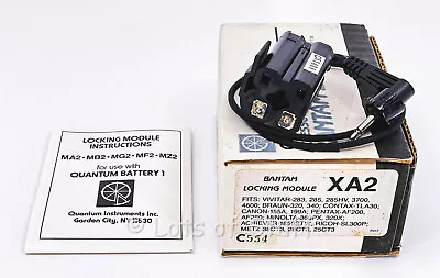 Quantum Bantam Battery XA2 Locking Module In Box • $11.50