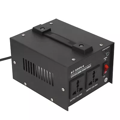 Step Up Transformer 500W Heavy Duty Voltage Converter Output Accessory • $90.32