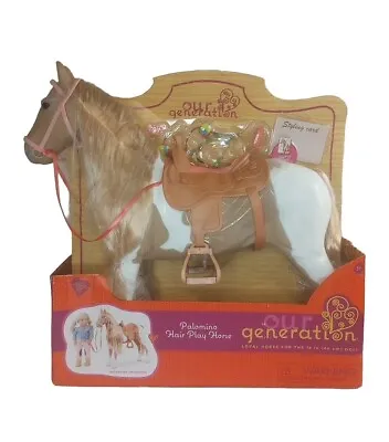 Our Generation Palomino Hair Play Horse Accessory Set For 18  Dolls • $68.72