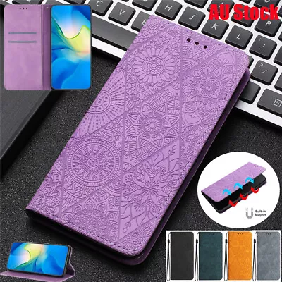 For IPhone 15 14 13 12 11 Pro Max XS 7 8 Plus Leather Wallet Case Magnetic Cover • $8.59