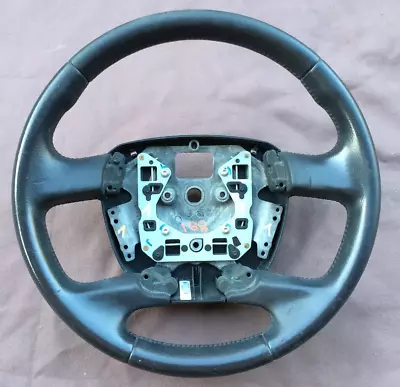 Ford Falcon FG G6 G6E TURBO Black Leather Steering Wheel #188 • $220